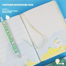 Load image into Gallery viewer, Budding Pop Squishy Notebook and Pen (Gift Set)