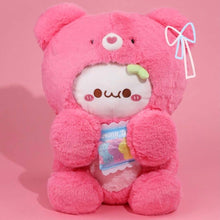 Load image into Gallery viewer, Budding Pop Pink Teddy Bear