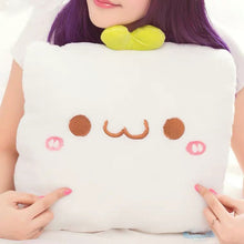 Load image into Gallery viewer, Budding Pop Smiley Face Pillow