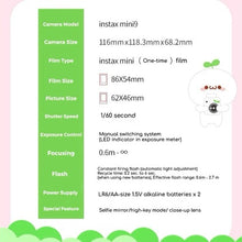 Load image into Gallery viewer, Fujifilm X Budding Pop instax Mini 9