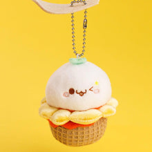 Load image into Gallery viewer, Budding Pop Cupcake Plush Keychain
