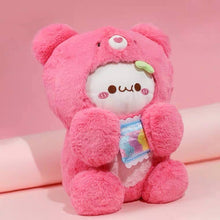 Load image into Gallery viewer, Budding Pop Pink Teddy Bear
