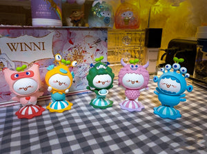 Budding Pop Rainbow Monster Figurines