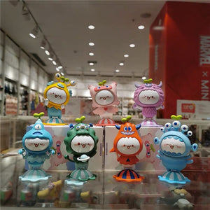 Budding Pop Rainbow Monster Figurines