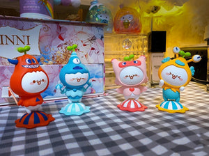 Budding Pop Rainbow Monster Figurines