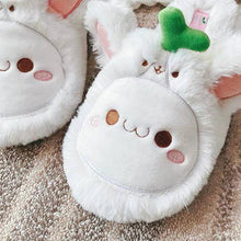 Load image into Gallery viewer, Budding Pop Rabbit Home Slippers
