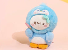 Load image into Gallery viewer, Budding Pop Penguin/Candy Plush Keychain
