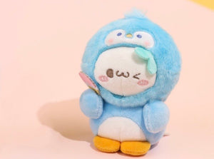 Budding Pop Penguin/Candy Plush Keychain