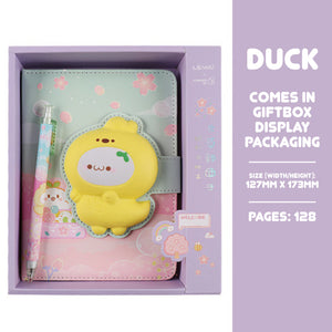 Budding Pop Squishy Notebook and Pen (Gift Set)