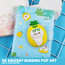 Load image into Gallery viewer, Budding Pop Squishy Notebook and Pen (Gift Set)
