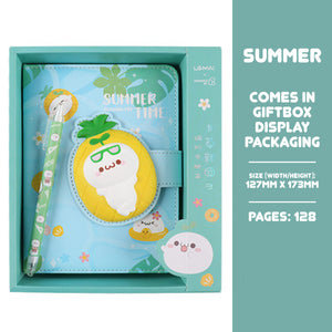 Budding Pop Squishy Notebook and Pen (Gift Set)